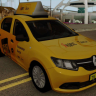 Renault Logan Яндекс Такси